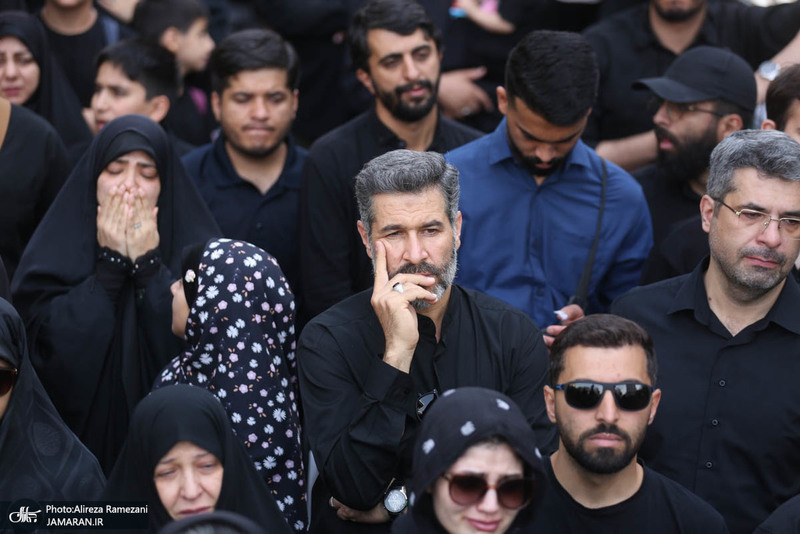 مراسم تشییع شهدای جنگ تحمیلی رژیم صهیونیستی در تهران-3