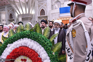 تجدید میثاق مهمانان سی و نهمین اجلاس وحدت اسلامی با آرمان‌های امام خمینی(س) -1