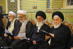 مراسم بزرگداشت همسر مرحوم آیت الله سید حسن طاهری خرم آبادی 