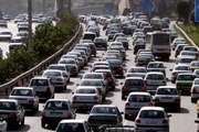 ترافیک در مسیر مشهد - بهشت رضا پرحجم است