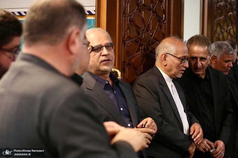 مراسم ختم برادر مرحوم آیت الله هاشمی رفسنجانی (ره)