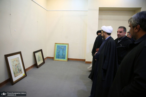 بازدید رئیس موسسه تنظیم و نشر آثار امام خمینی (س) از مراحل آماده‌سازی هفته فرهنگی بر آستان آفتاب