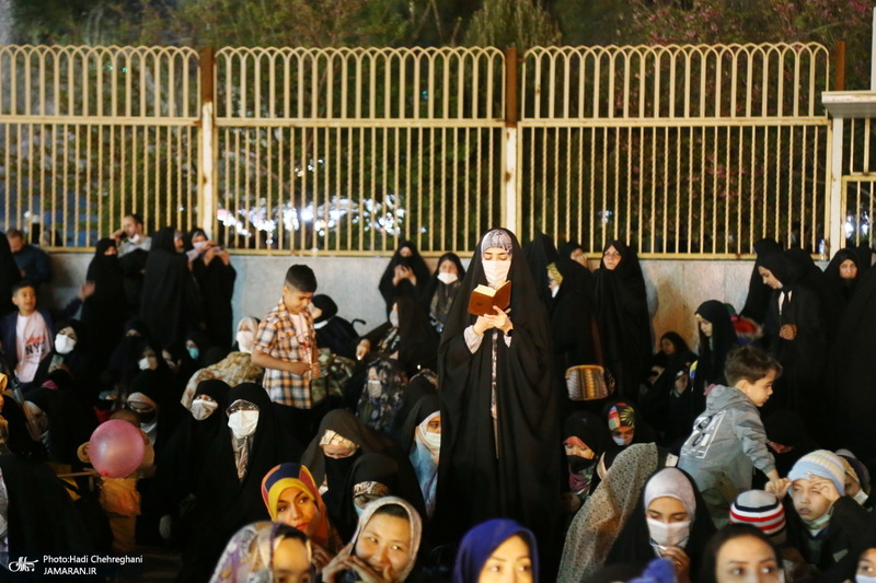 مراسم آغاز  سال 1401 در حرم کریمه اهل بیت (ع)‎