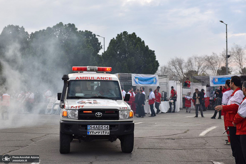 آغاز اجرای طرح ملی خدمات نوروزی هلال احمر از جوار حرم امام خمینی (س)