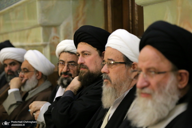 مراسم بزرگداشت آیت الله سیدجعفر خوانساری(ره) با حضور سید حسن خمینی