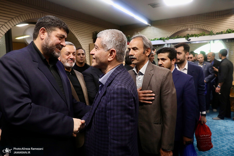 مراسم ختم مادر پيرحسين كوليوند