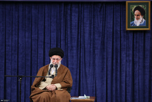 دیدار اعضای ستاد برگزاری کنگره بین‌المللی بزرگداشت علامه طباطبائی با رهبر معظم انقلاب