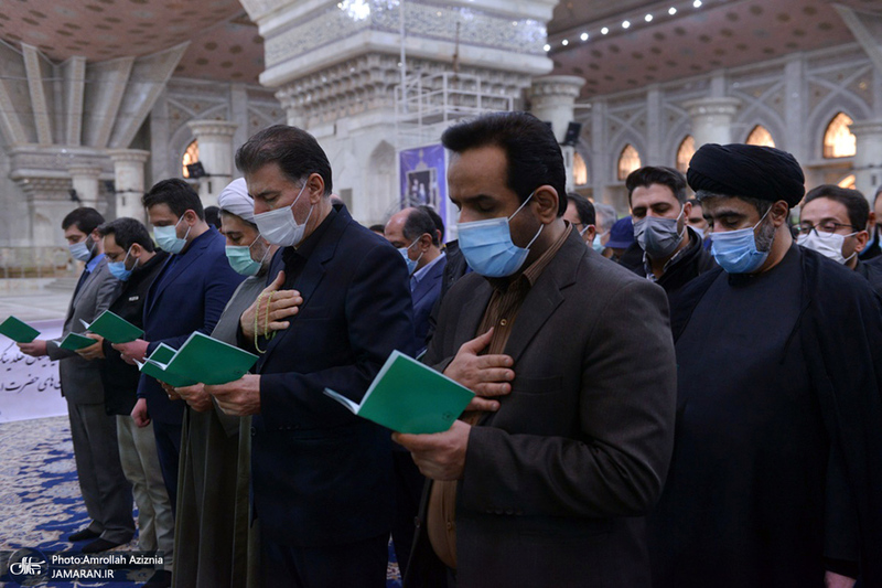 تجدید میثاق مدیران و کارکنان هلدینگ انرژی گستر سینا با آرمان های حضرت امام خمینی(س)