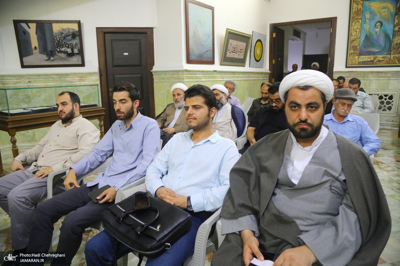 محفل ادبی با حضور استاد مجاهدی در مجتمع یادگار امام (س) قم