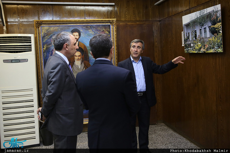 بازدید رئیس سازمان بازرسی کشور آذربایجان از بیت امام خمینی (س) در جماران 