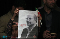 همایش انتخاباتی محمد باقر قالیباف در تهران