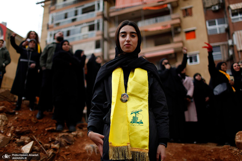 تصاویر اختصاصی جماران از حال و هوای بیروت یک روز مانده به تشییع شهید سید حسن نصرالله (ره)