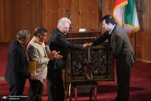 مراسم نکوداشت احمد خرم