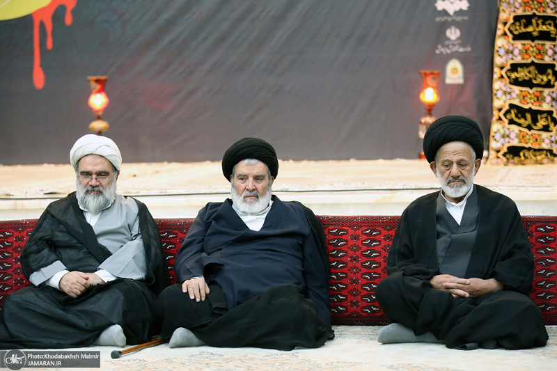 سومین شب عزاداری حضرت اباعبدالله الحسین (ع) در حرم امام خمینی