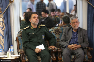 دیدار مسئولان قرارگاه فهمیده با سید حسن خمینی