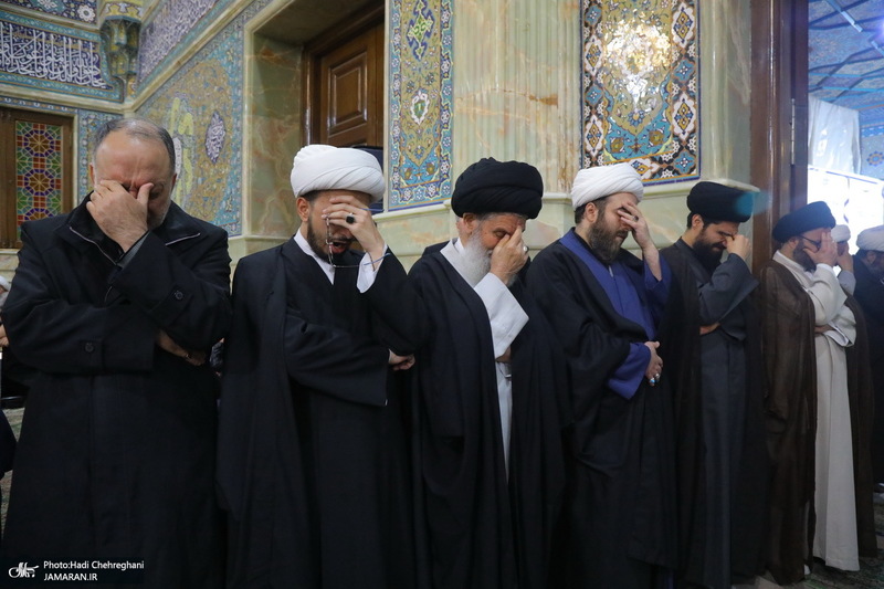 مراسم چهارمین سالگرد آیت الله العظمی صافی گلپایگانی‎ (ره)