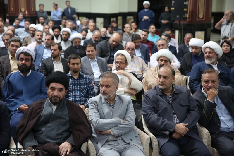 دیدار مدیران و اصحاب وقف با آیت الله سید حسن خمینی