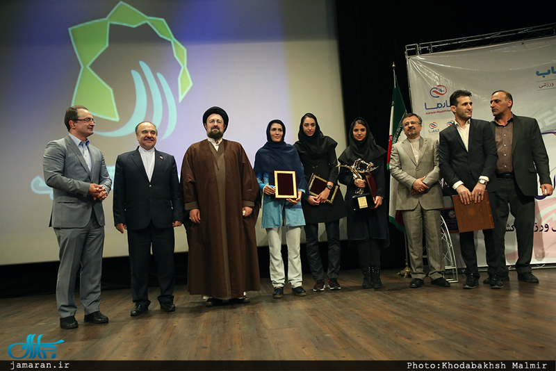 مراسم تجلیل از برترین های اخلاق سال ورزش کشور با حضور سید حسن خمینی-2
