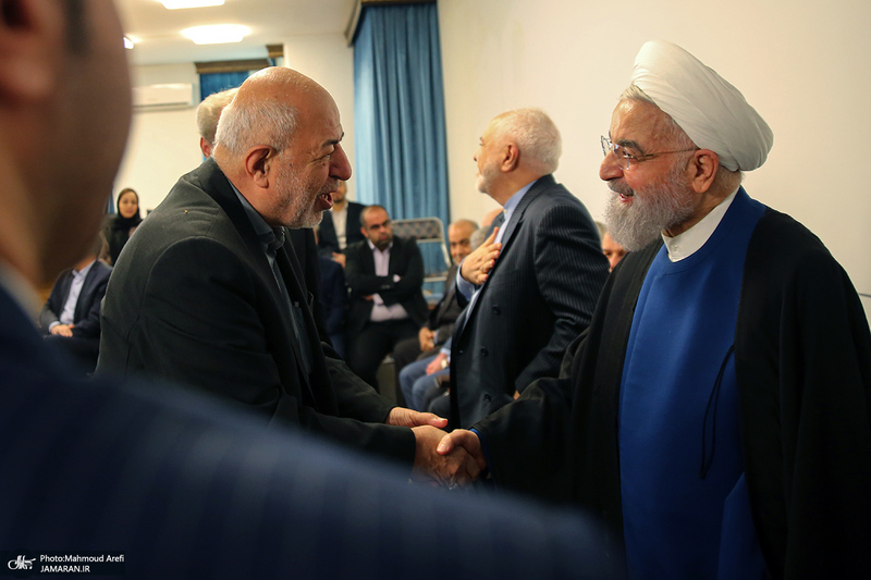 دیدار نوروزی سیاسیون با حسن روحانی