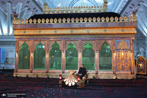 مراسم احیای شب بیست و سوم ماه مبارک رمضان در حرم امام خمینی(س)