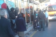 برخورد اتوبوس تندرو در پایتخت با عابر پیاده یک مصدوم داشت