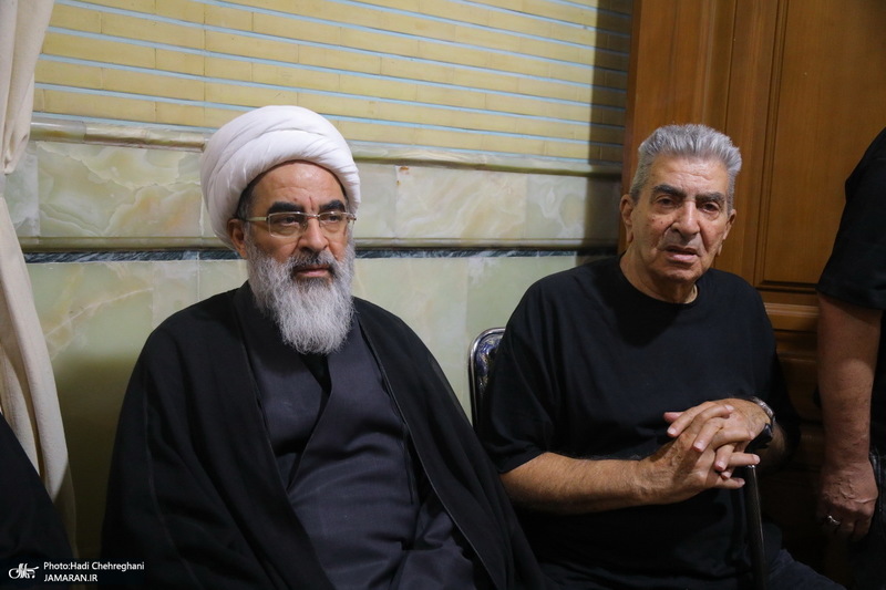 مراسم ختم مادر همسر آیت الله محمدجواد فاضل لنکرانی