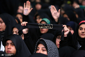 مراسم عزاداری اربعین حسینی با حضور هیئت‌های دانشجویی در حسینیه امام خمینی