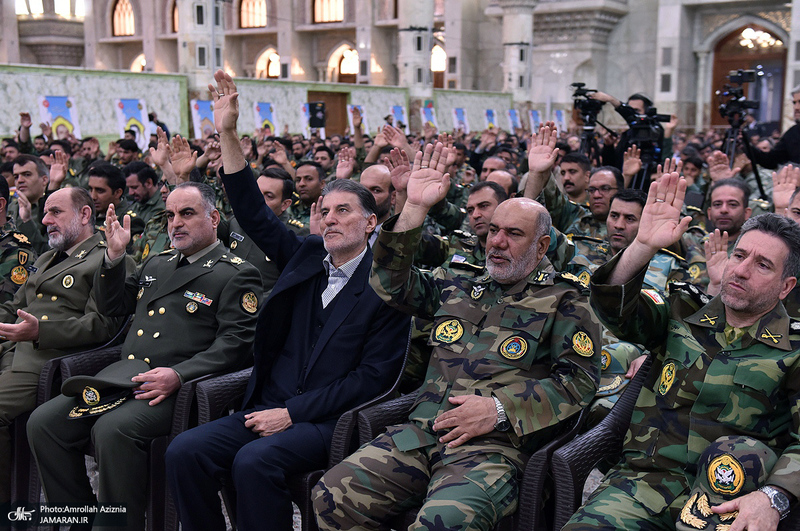 تجدید میثاق فرماندهان و کارکنان ارتش با آرمان‌های امام خمینی (س)