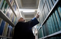 اهدای کتاب‌های روحانی به کتابخانه ملی ایران (18)