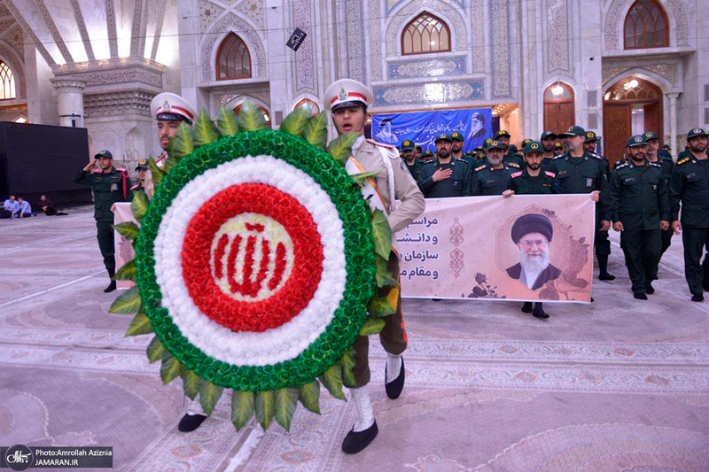 تجدید میثاق کارکنان، اساتید و دانشجویان دانشکده شهید مطهری سازمان بسیج