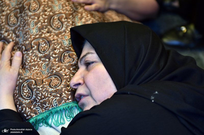 مراسم تشییع و خاکسپاری حاج محسن امین‌زاده