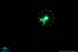 مراسم تحویل سال نو در معراج شهدا