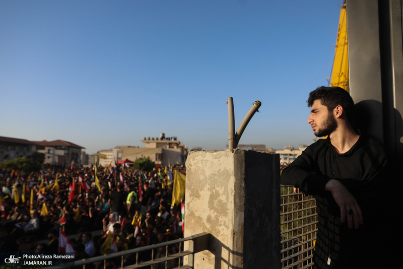 مراسم اولین سالگرد شهادت سید حسن نصرالله-1