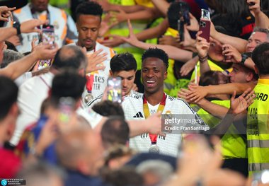 ادامه کینه توزی های رئال مادرید با فرانس فوتبال به خاطر وینی