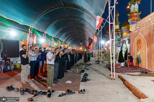هم قدم با زائران اباعبدالله الحسین (ع)؛ چذابه