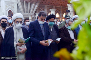 جلسه ستاد دهه فجر انقلاب اسلامی در حرم مطهر امام خمینی (س)