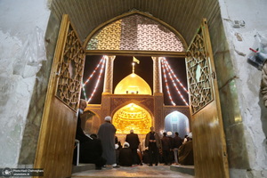 مراسم آغاز  سال 1401 در حرم کریمه اهل بیت (ع)‎