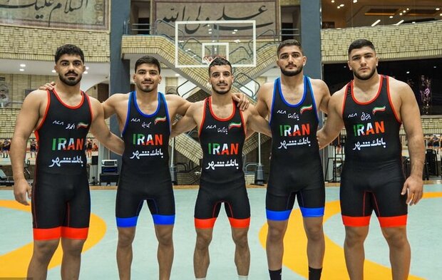 دو فینالیست ایران در ۵ وزن اول کشتی آزاد امیدهای جهان