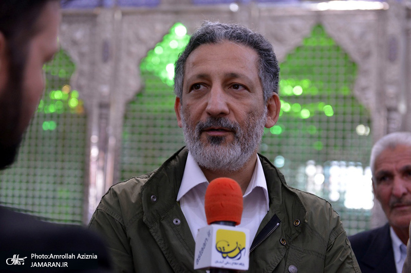 تجدید میثاق جمعی از هنرمندان حوزه هنری با آرمان های حضرت امام(س)