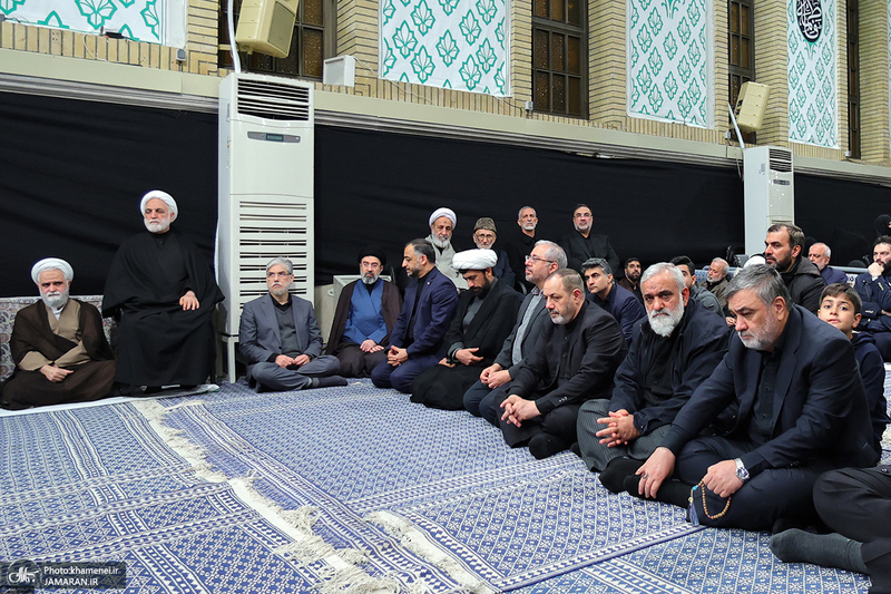 دومین شب مراسم عزاداری حضرت فاطمه‌زهرا (س) در حسینیه امام خمینی