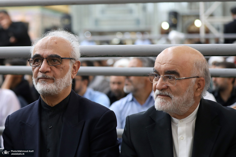 حضور شخصیت‌های سیاسی و مسئولان کشوری و لشکری در مراسم سالگرد ارتحال حضرت امام خمینی (س) -3