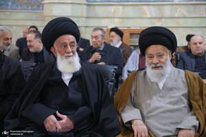 مراسم چهارمین سالگرد آیت الله العظمی صافی گلپایگانی‎ (ره)