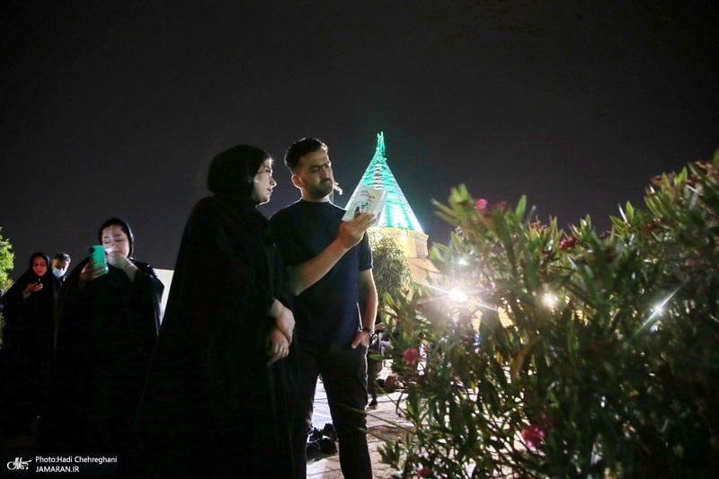 مراسم احیای شب بیست و سوم ماه رمضان در گلزار شهدای قم