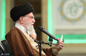 دیدار مسئولان نظام و سفرای کشورهای اسلامی با رهبر معظم انقلاب