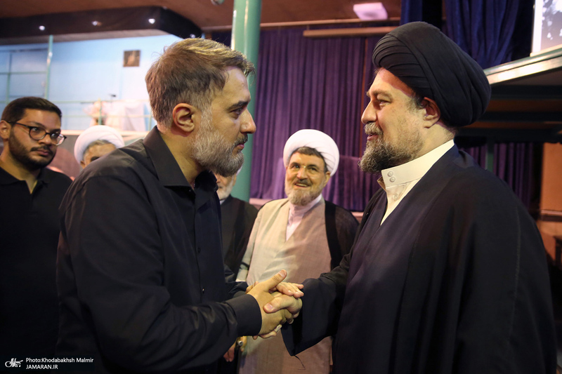 مراسم گرامیداشت رهبر شهید انقلاب در حسینیه جماران-2