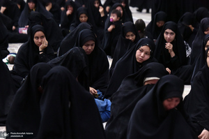 مراسم شام غریبان اباعبدالله حسین (ع) در حرم مطهر امام خمینی