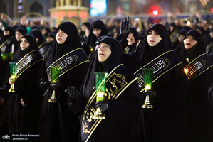 مراسم خطبه خوانی شب شهادت امام رضا (ع)