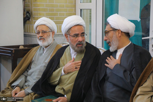 مراسم ختم مادر حجت الاسلام و المسلمین رسول جعفریان