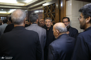مراسم ختم سید مهدی صادقی