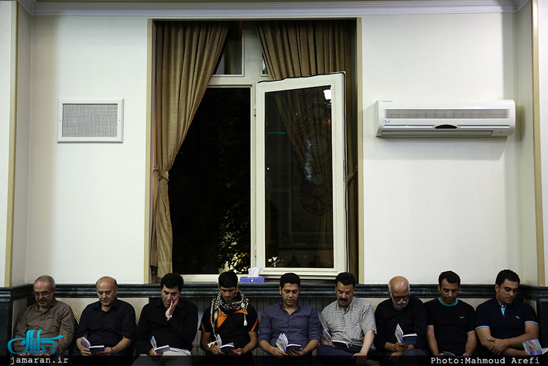 مراسم احیای شب بیست و یکم ماه مبارک رمضان در مسجد جامع جماران